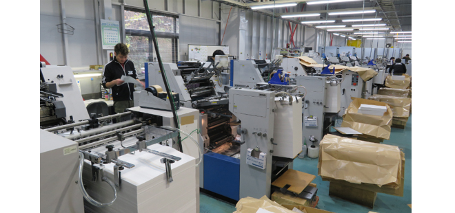 【印刷ビジネスモデル集2019】<br>= TOP印刷 =<br>モノクロに特化、大阪、埼玉に生産拠点