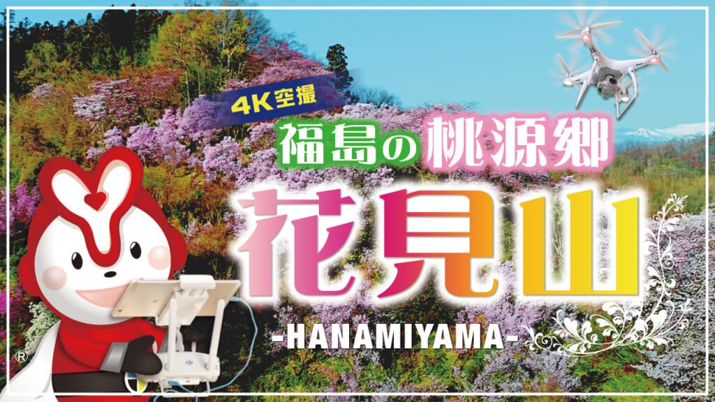 陽光社印刷　４Ｋ！ 福島の桃源郷 花見山～HANAMIYAMA～【ドローン動画】