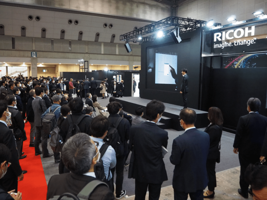 リコー IGAS2022で四六半裁サイズ対応の枚葉インクジェットプリンター『RICOH Pro Z75』を世界初出展