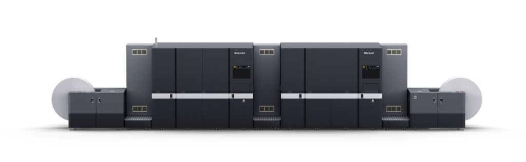 リコー　高速インクジェット・プリンティング・システムの最上位機種「RICOH Pro VC80000」を発売、印刷中の画質調整など工程自動化で生産性を最大化
