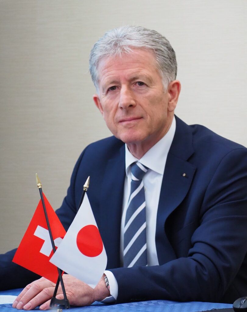 【drupa2024】ミューラー・マルティニ ブルーノ・ミューラーCEOが来日、世界の印刷製本市場の動向、drupa出展概要を説明