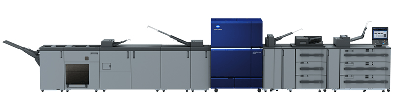 【page2025】コニカミノルタ　白トナー対応の新製品「AccurioPress C14010S」を出展、「Dashboard JobManager」でDX、オールインワンパッケージラインも紹介