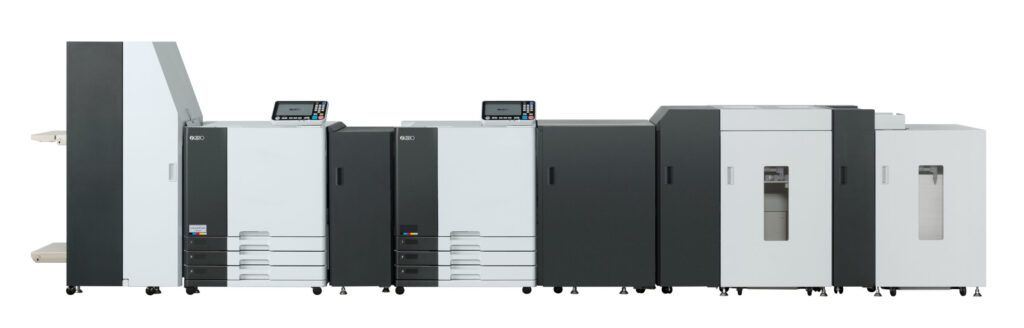 【page2026】理想科学工業　高速インクジェット技術で印刷ビジネスの収益を最大化　「VALEZUS」の実機デモや自動化システムを披露