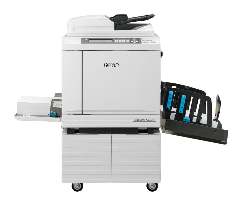 理想科学工業　毎分最高200枚の高速プリントスピードと高精細な印刷を両立するハイエンドシリーズ　デジタル印刷機「リソグラフSJシリーズ」２機種を７月１日に新発売